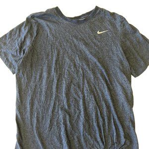 Nike The Nike Tee Dri Fit Blue T Shirt Size XL